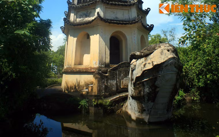 Hình tượng rùa khổng lồ ở tháp Cửu Phẩm Liên Hoa, chùa Cổ Lễ, Nam Định. Trong Tứ linh, con rùa biểu trưng cho sự bền vững, trường tồn. Điều này xuất phát từ thực tế rùa là loài vật có mai cứng, rất khó "làm thịt", lại có tuổi thọ rất cao, đến hơn 100 năm.