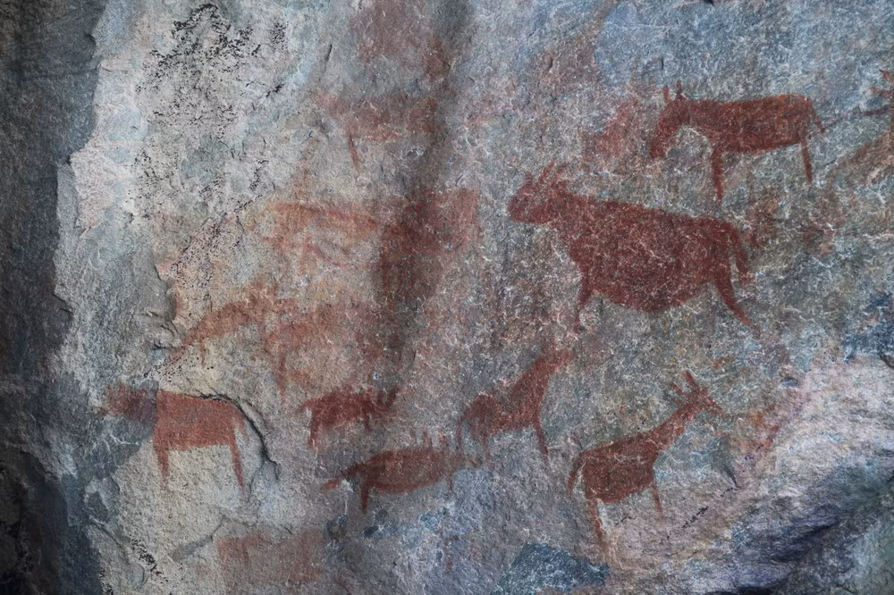 Hình thức và nội dung những tác phẩm nghệ thuật tại đồi Tsodilo có nhiều điểm chung với những bức tranh có từ thời thượng cổ ở Zambia, Angolo, Namibia, Zimbabwe và Nam Phi.