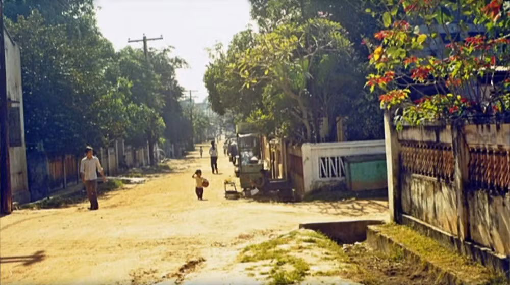 Một con đường ở huyện Thủ Đức.