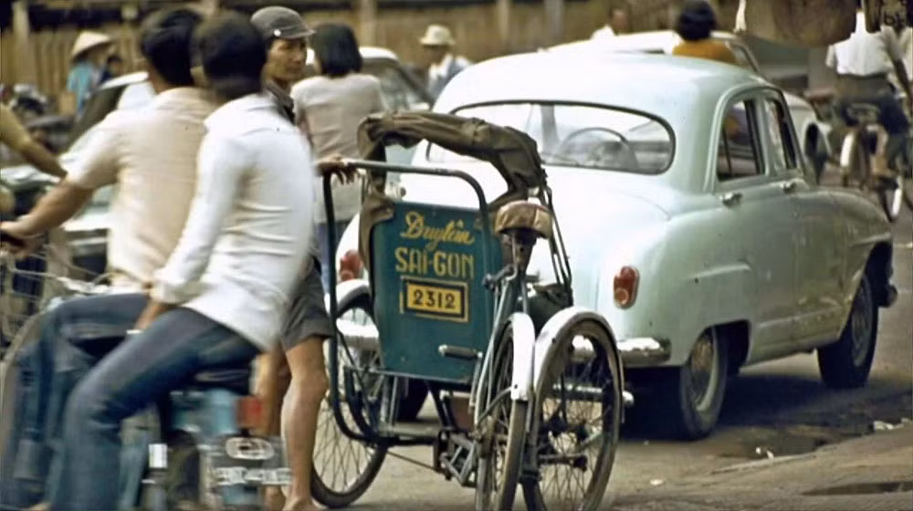 Xích lô Sài Gòn.