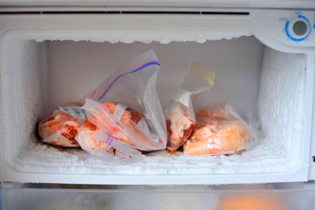 Thịt lợn được lựa chọn tươi ngon ngay từ đầu sẽ bảo quản được rất lâu không những thế nếu biết vẫn còn giữ được dinh dưỡng như ban đầu. Ảnh: Phunu.net