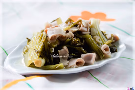 Món xào có mùi thơm hấp dẫn, chỉ thoáng thấy mùi chắc chắn khiến nhiều người bị kích thích vị giác và nuốt nước bọt ừng ực. Ảnh: Kokotaru.