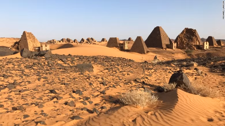 Các kim tự tháp tại Sudan đã được tổ chức UNESCO công nhận là di sản thế giới