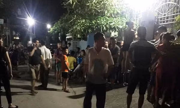 Hiện trường vụ việc.