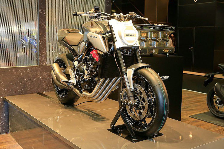 Mẫu xe môtô Honda CB650R Concept sở hữu một số đặc điểm thiết kế khác biệt song vẫn giữ được nét cafe racer tân hoài cổ Neo Sports Cafe đặc trưng của dòng xe này.