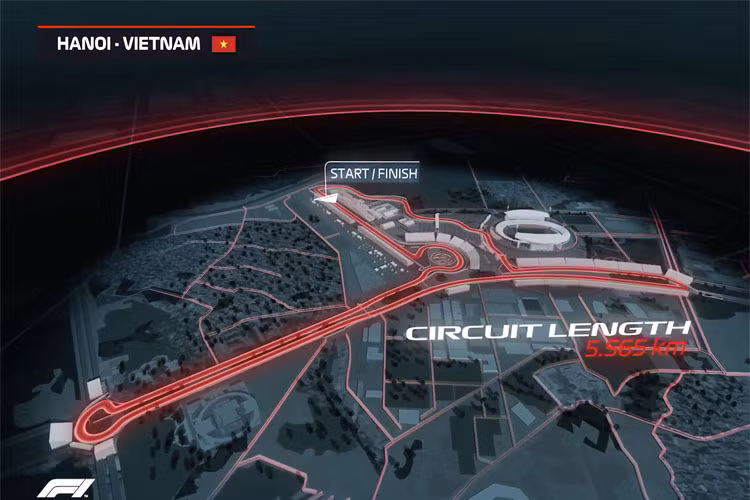Việt Nam sắp tới cũng sẽ có đường đua F1 tại Hà Nội. Và... chặng đua F1 tại Hà Nội, Việt Nam sẽ diễn ra vào tháng 4/2020.