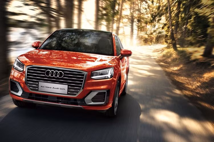 Về diện mạo, tất cả các cột chữ B và C trên Audi Q2L 2018 đều được sơn màu đen để tạo hiệu ứng mui xe thấp, thể thao hơn.Audi đưa ra 7 loại vành với kích thước 17 và 18 inch cho Q2L 2018.