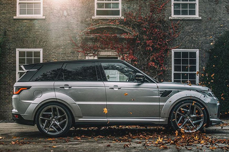 Kahn Design cũng đầu tư thiết kế riêng biệt cho bản độ này bộ mâm mới với đường kính lên tới 23 inch.