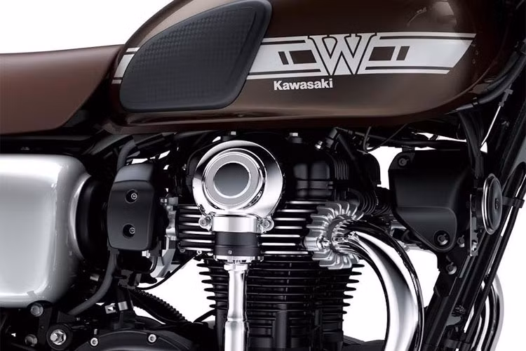 Cả 2 phiên bản đều sử dụng khối động cơ động cơ 773cc SOHC 2 xi-lanh thẳng hàng làm mát bằng gió. Động cơ này cho công suất 48 mã lực và mô-men xoắn cực đại 60Nm. Giống những mẫu mô tô đời mới khác, W800 2019 được trang bị phanh ABS 2 kênh.