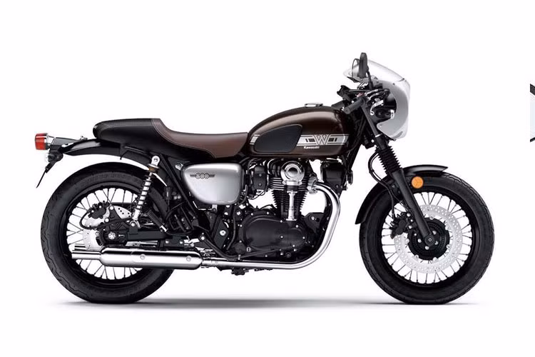 Ở thế hệ 2019, hãng xe máy Kawasaki còn lần đầu tiên tung ra model W800 Cafe mới. Chiếc xe được thiết kế lấy cảm hứng từ phong cách cafe racer với ghi-đông thấp hơn, mào chắn gió bao quanh đèn pha, má ốp cao su trên bình xăng và yên nổi gò ở phía sau.