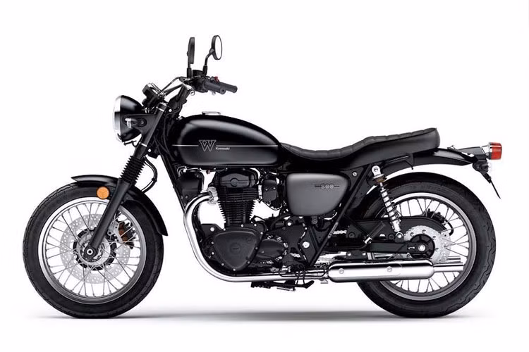 Phiên bản Kawasaki W800 Street mới sở hữu kiểu dáng roadster cổ điển như các đời W800 trước đây.