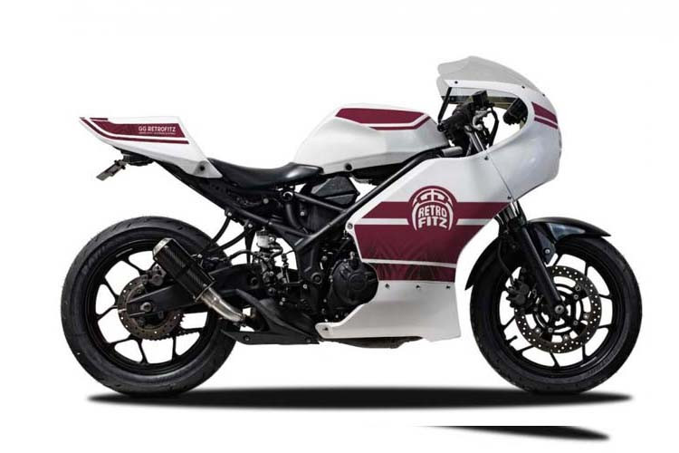 Những fan hâm mộ của dòng Yamaha YZF-R25 ắt hẳn khó cầm lòng được trước vẻ đẹp của Yamaha YZF-R25 bản độ rực rỡ sắc cầu vồng này.