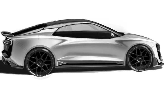 Siêu xe Aiways RG còn sở hữu thiết kế 2 cửa, 2 chỗ ngồi và vô lăng đáy phẳng thể thao.