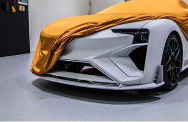 Hình ảnh thực tế của siêu xe. Thiết kế này khác biệt hoàn toàn so với những siêu xe điện khác đang hiện hành.