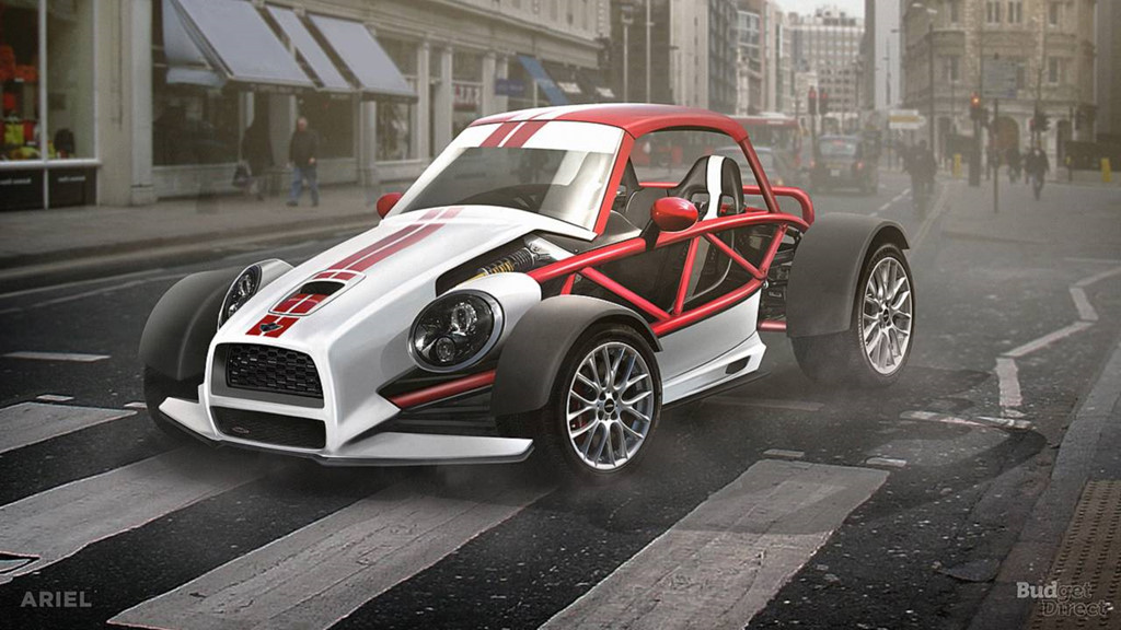 Siêu xe Mini Ariel lại khiến công chúng yêu xe phải bất ngờ trước một thiết kế mới và khá táo bạo. Chiếc xe dường như chỉ có trong phim khoa học viễn tưởng.