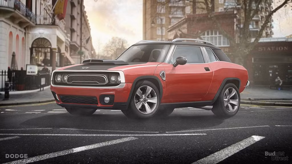Thiết kế góc cạnh của chiếc Challenger mà vẫn mang dáng dấp thể thao và gợi lên hình ảnh của Mini khiến cho chiếc xe cơ bắp Mini Dodge trông như một phiên bản thu nhỏ của Dodge Challenger.