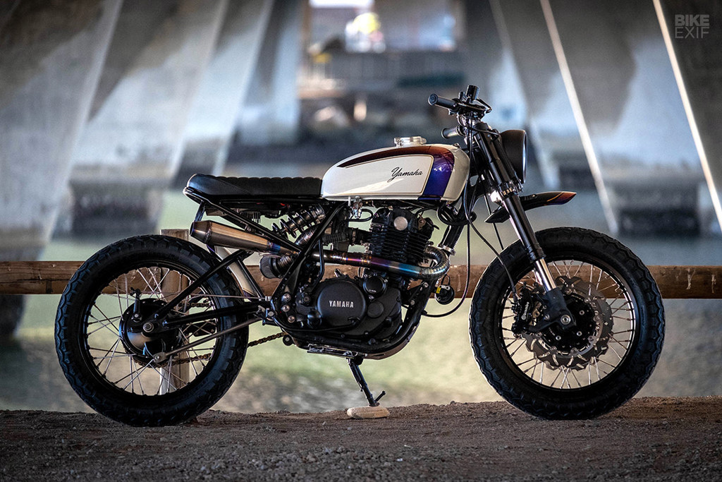 Cũng theo Joseph Savor, chiếc xe Yamaha SR500 đời 1978 này đã qua 4 phong cách độ khác nhau và chính bản cuối cùng này đã được anh tâm đắc và quyết định dừng việc độ.