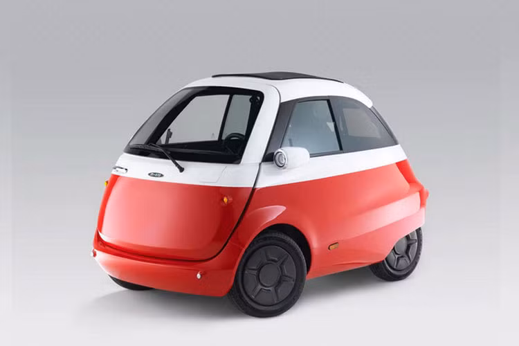 Sở dĩ gọi mang cái tên Microlino là xe hơi siêu nhỏ vì nó chỉ có sức chứa hai người một tài xế và một khách.