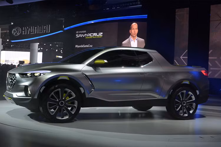 Bản concept của mẫu bán tải này được hãng xe ôtô Hyundai trang bị khối động cơ diesel, tuy nhiên bản sản xuất sẽ không trang bị động cơ này.