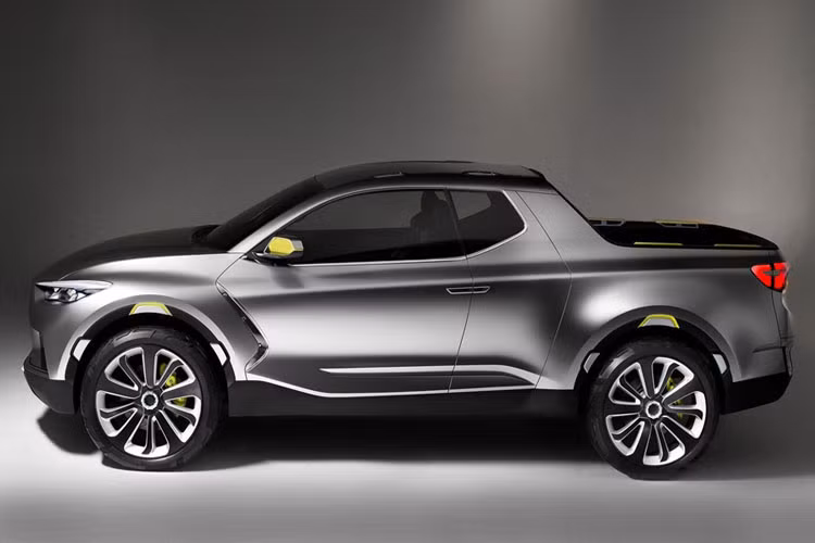 Đáng chú ý hơn khi mẫu thiết kế của của chiếc Hyundai Santa Cruz mới được gợi ý ngắm đến đối tượng khách hàng dưới 30 tuổi.