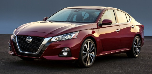 Nissan Teana 2019 sở hữu nhiều đường nét thiết kế lấy cảm hứng từ người anh em Maxima nhưng kiểu dáng mềm mại và thon gọn hơn rất nhiều.