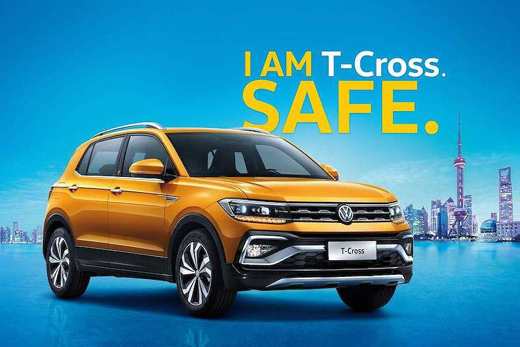 Xe có 2 thiết kế dành riêng cho thị trường thế giới và Trung Quốc. Volkswagen T-Cross phiên bản Trung Quốc có một vài điểm khác biệt rõ nét cụ thể mặt ca-lăng và đèn pha của xe khá giống với người anh Tiguan, trong khi bodykit và thân xe được trang trí bằng nhiều đường viền mạ chrome.