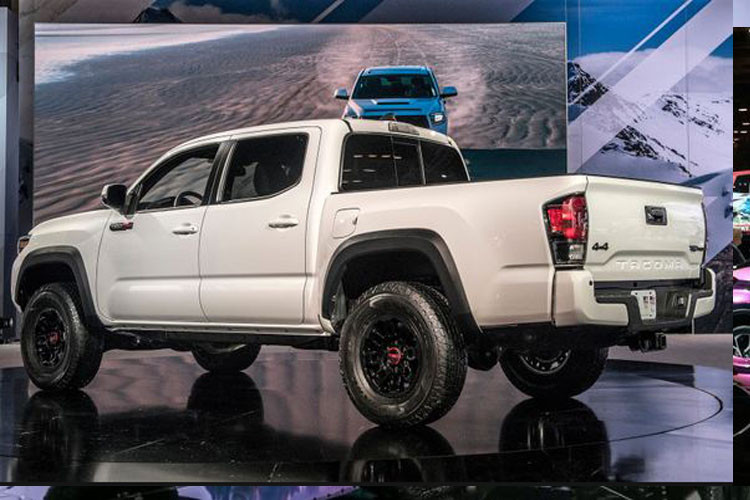 Tundra TRD Pro có thân xe là cabin kép CrewMax, thay vì có phiên bản cabin kéo dài để tạo thành cửa sau ngắn Double Cab như trước đây.