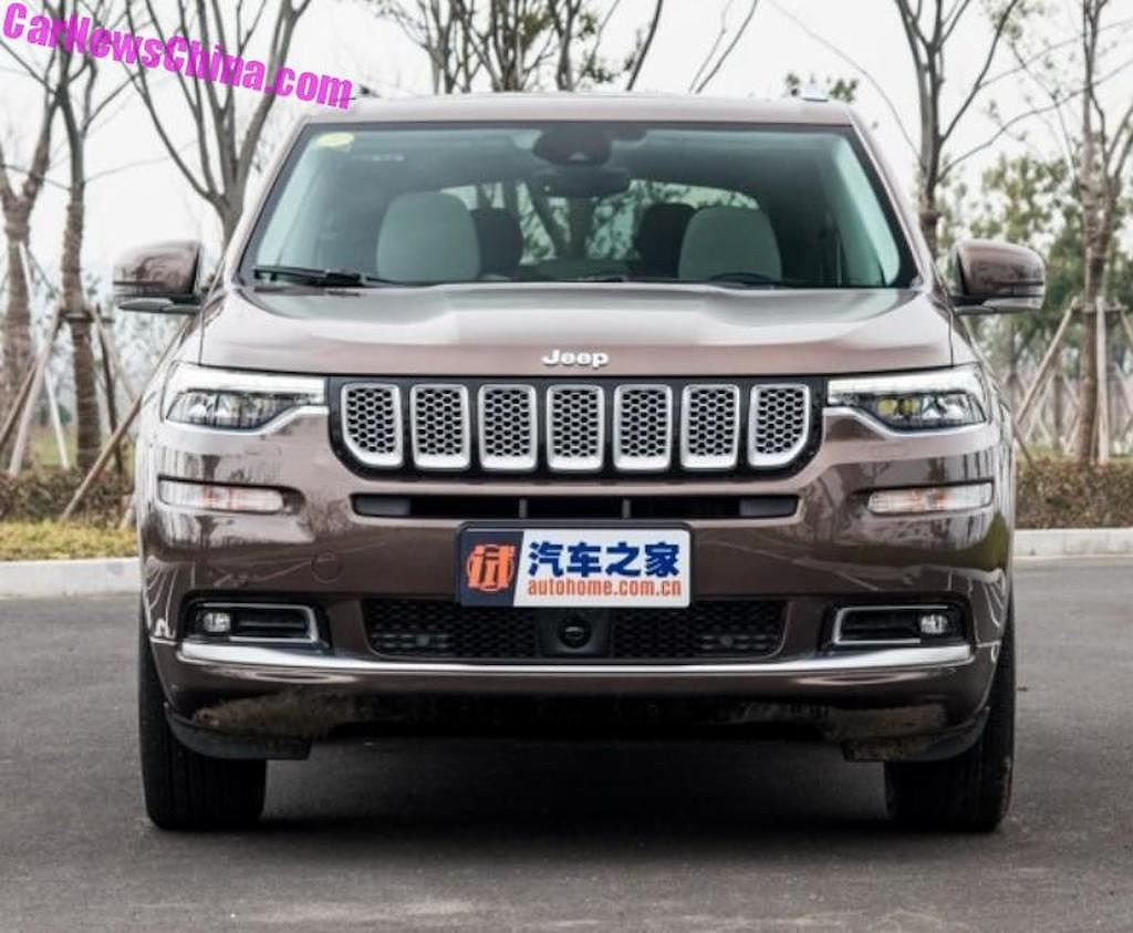 Chiếc xe SUV 7 chỗ Jeep Grand Commander 2018 vừa ra mắt tại Trung Quốc được đánh giá có thiết kế khá khác biệt so với bản concept được tung ra trước đó.