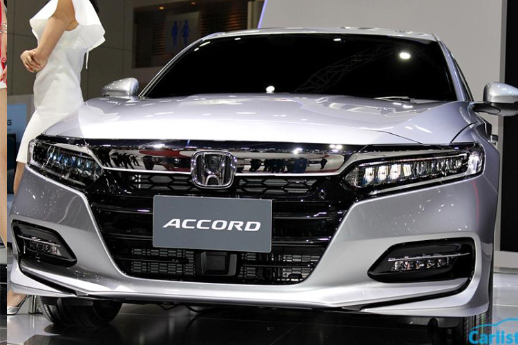 Phần đầu của Accord mới được tinh chỉnh lại ở chi tiết cụm lưới tản nhiệt, cản trước/sau nay đều được hạ thấp xuống.