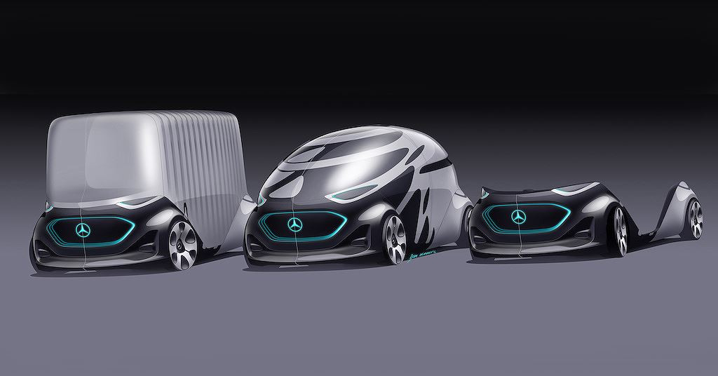 Concept xe điện Mercedes Vision Urbanetic là chiếc xe van tự động hóa mà hangx xe sang Đức tin rằng sẽ góp phần tạo ra một phân khúc vận tải mới hiệu quả, tiện nghi, bền vững, và tất nhiên là có thể biến hình thành những chiếc xe vans rộng rãi nếu muốn.