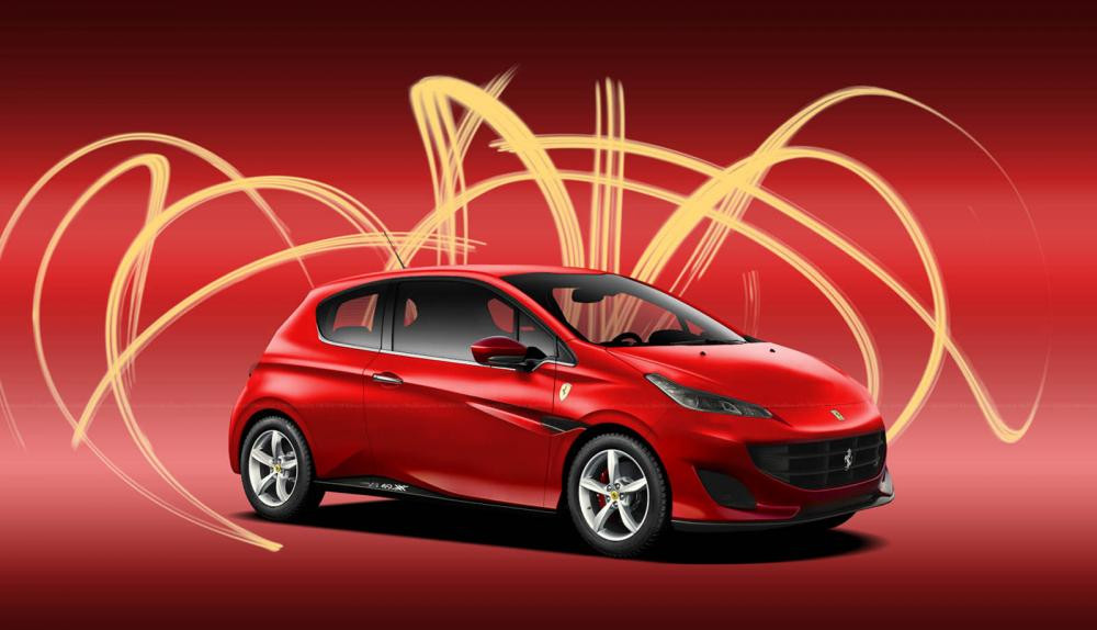 Bạn nghĩ thế nào khi siêu xe Ferrari Hatchback có thiết kế nhỏ gọn và khá "bình dân" như thế này.