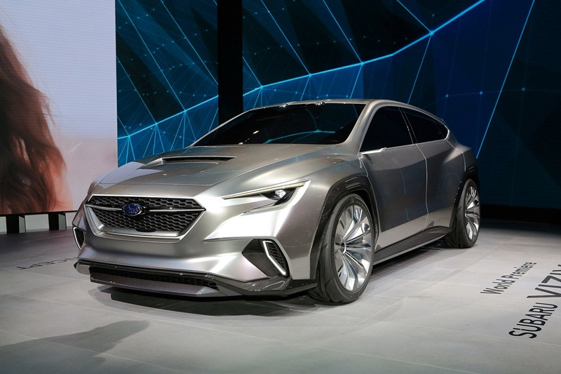 Thiết kế Subaru Viziv Tourer mới đầy cá tính, là mẫu xe nổi bật nhất, được nhiều chú ý tại Geneva Auto Show 2018.