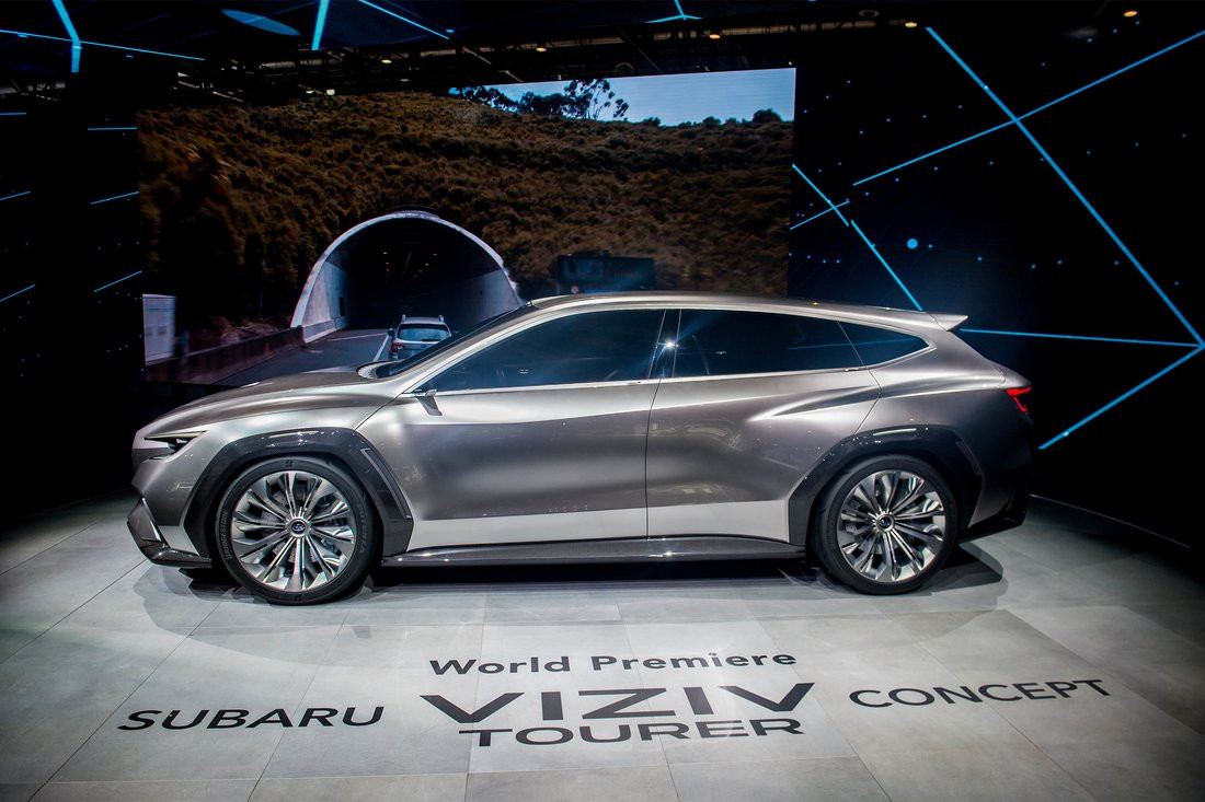 Subaru Viziv Tourer sở hữu những đường nét phá cách đến bất ngờ.