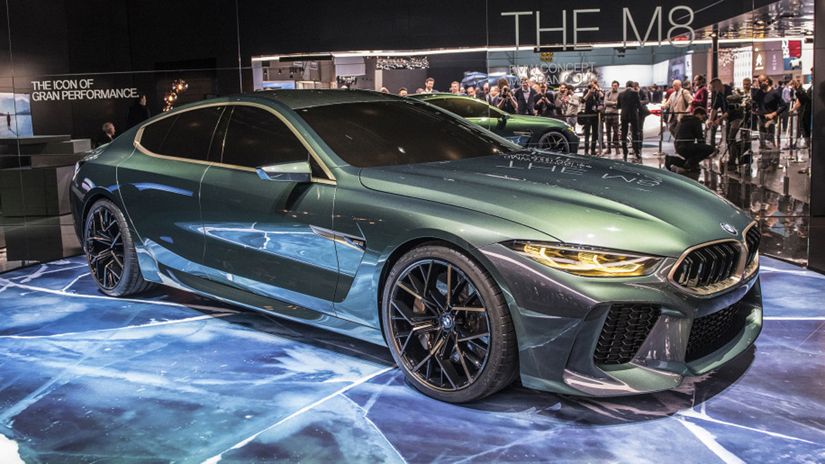 BMW M8 Gran Coupe Concept đã được hãng xe Đức giới thiệu tại triển lãm Geneva Motor Show 2018 đại diện cho một mẫu coupe 4 cửa sang trọng sẽ sớm được tung ra thị trường sau phiên bản 2 cửa.