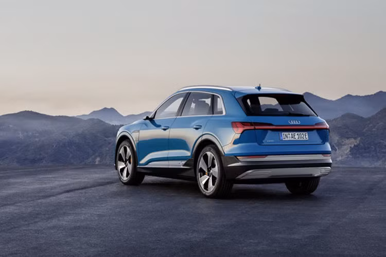 Audi E-Tron sử dụng hai động cơ gắn ở mỗi trục. Động cơ phía trước có công suất 125 kW và động cơ phía sau là 140 kW, tạo ra tổng công suất 265 kW, tương đương 350 mã lực.