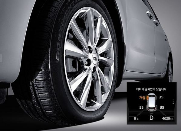 Kia Sedona 2019 cũng có 3 lựa chọn mâm xe mới có kích thước từ 17 – 19 inch tùy vào từng phiên bản.