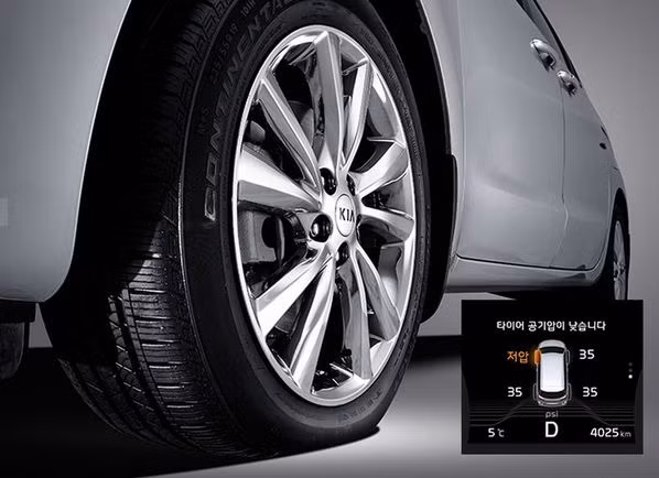 Kia Sedona 2019 cũng có 3 lựa chọn mâm xe mới có kích thước từ 17 – 19 inch tùy vào từng phiên bản.