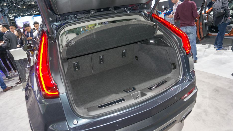 Khoang hành lý khá rộng.