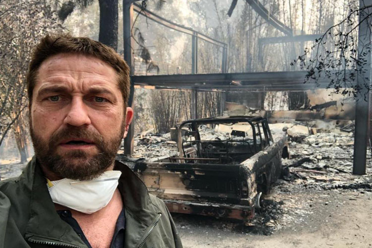 Sau vụ cháy, nam diễn viên gạo cội này đã trở về ngôi nhà ở Malibu, bang Calfornia, và chụp ảnh với đống đổ nát. Trong đống hoang tàn đò còn có cả "xác" của chiếc xe SUV Ford Bronco đời đầu tiên quý giá của anh. Hình ảnh chiếc Ford Bronco cháy trơ khung, thậm chí không thể nhận dạng khiến không ít người phải tiếc nuối.