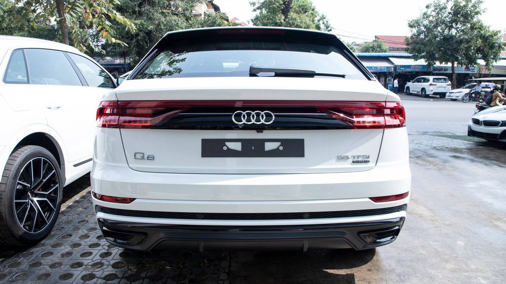 Audi Q8 là mẫu SUV thứ 5 của Audi và là mẫu SUV thứ 6 được tạo ra dựa trên nền tảng MLB Evo của đại gia đình Volkswagen, sau Audi Q7, Volkswagen Touareg, Bentley Bentayga, Porsche Cayenne và Lamborghini Urus.