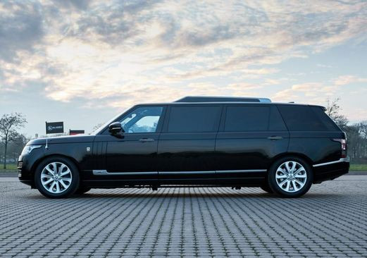 Range Rover SVAutobiography chống đạn có kích thước dài hơn đên 1.016mm so với nguyên bản.