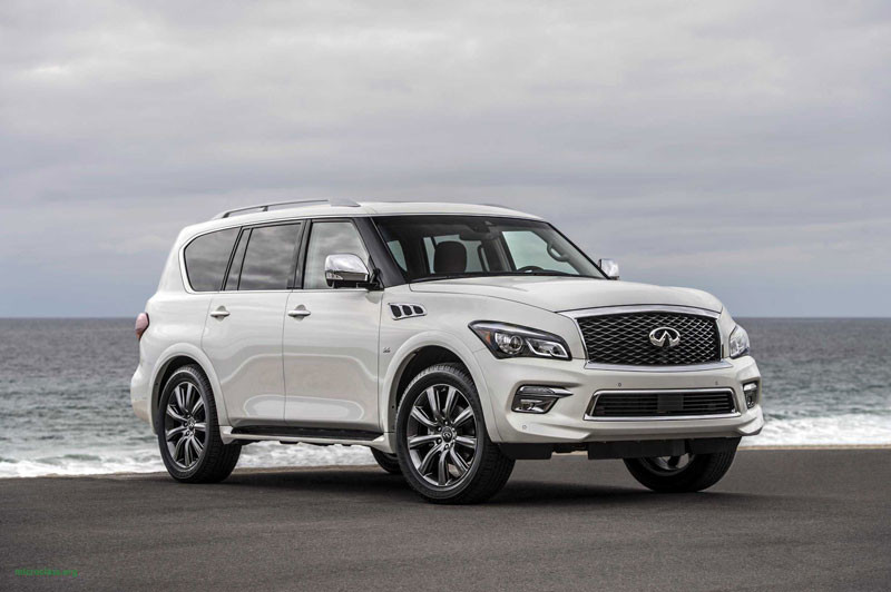 Infiniti QX80 2019 sức kéo tối đa: 3.855 kg.