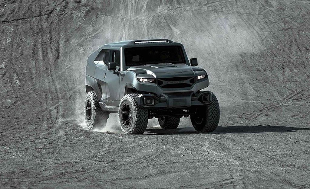 Rezvani đem tới cho khách hàng 2 gói lựa chọn nâng cao khả năng vượt địa hình là Off-Road Package và Off-Road Extreme Package.