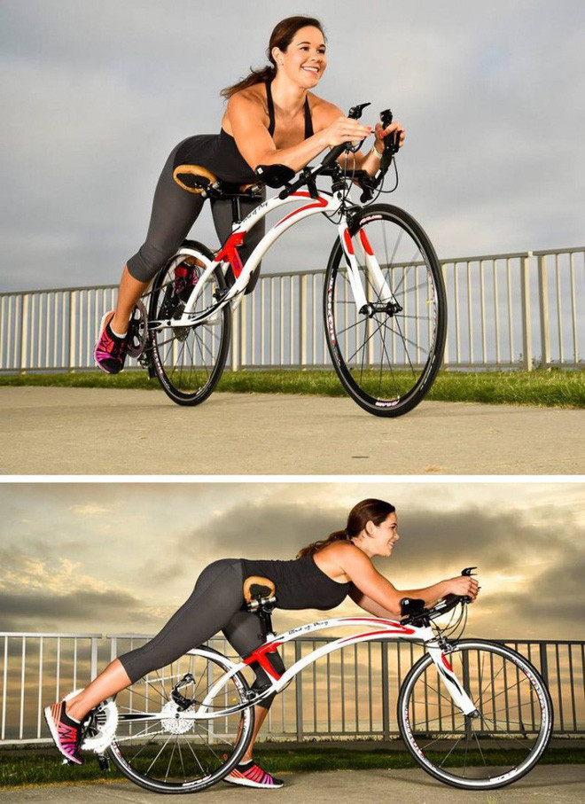 Bird of Prey Bike được cho là kỳ lạ ở tư thế ngồi lái xe.