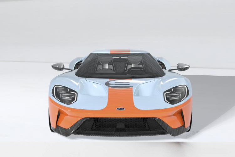 Các chi tiết cùm phanh và sọc cỡ lớn ở nắp capô trước hoàn thành với màu cam, bộ mâm làm từ nhôm trọng lượng nhẹ... cũng là điểm nhấn chủ yếu mẫu xe này.