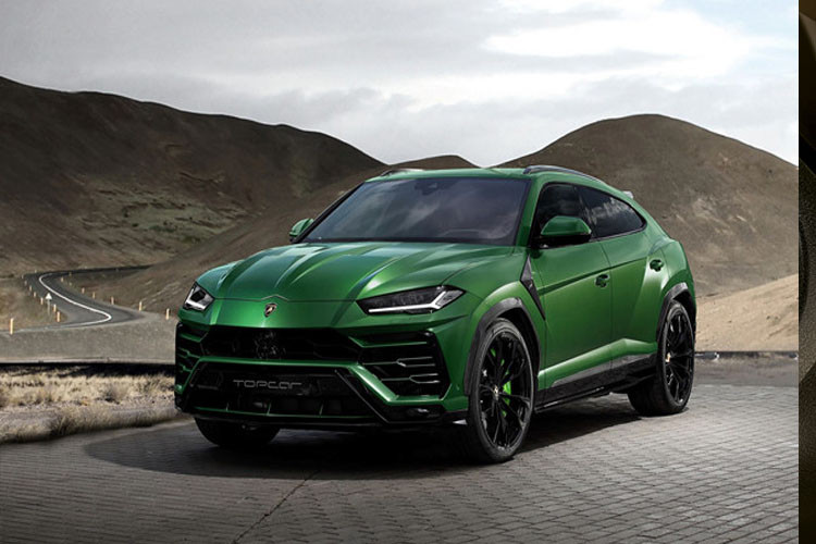 Lamborghini Urus sẽ sở hữu cánh gió trước hung hăng hơn với các viền bao quanh thanh cản va dày hơn. Nẹp sườn hai bên tinh chỉnh và các cánh lướt gió phía sau được sửa đổi.