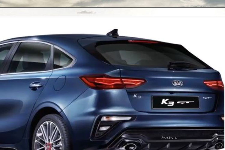 Cụm đèn hậu riêng biệt tích hợp dải LED phía trong vô cùng độc đáo. Theo tiết lộ của hãng, Kia K3 GT trang bị động cơ xăng GDI tăng áp, dung tích 1.6L, sản sinh công suất 204 mã lực.