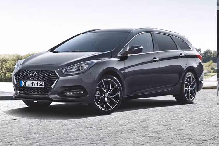 Về thiết kế, ngoại thất của Hyundai i40 2019 sở hữu tấm lưới tản nhiệt cascading mạ chrome dạng các nan lưới tròn đan xen hoàn toàn mới.