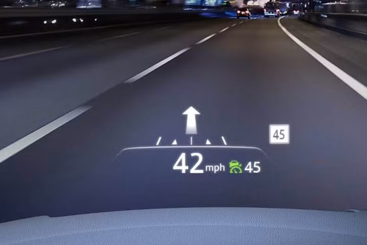 ...màn hình bảng đồng hồ TFT 7-inch...