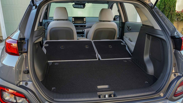 Khoang hành lý khá rộng.